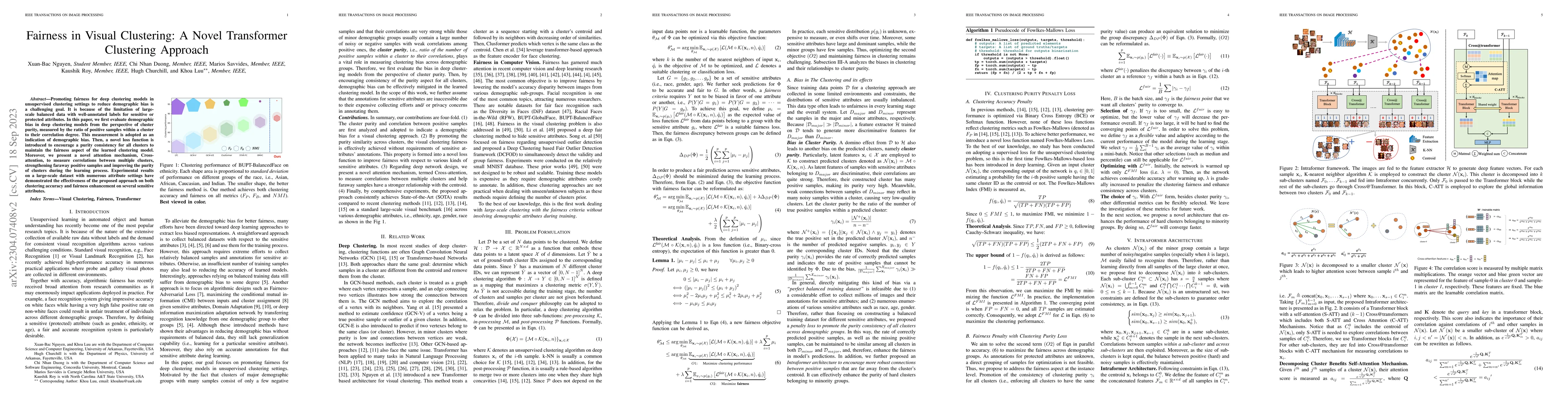 Thumbnail for Fairness in Visual Clustering: A Novel Transformer Clustering Approach