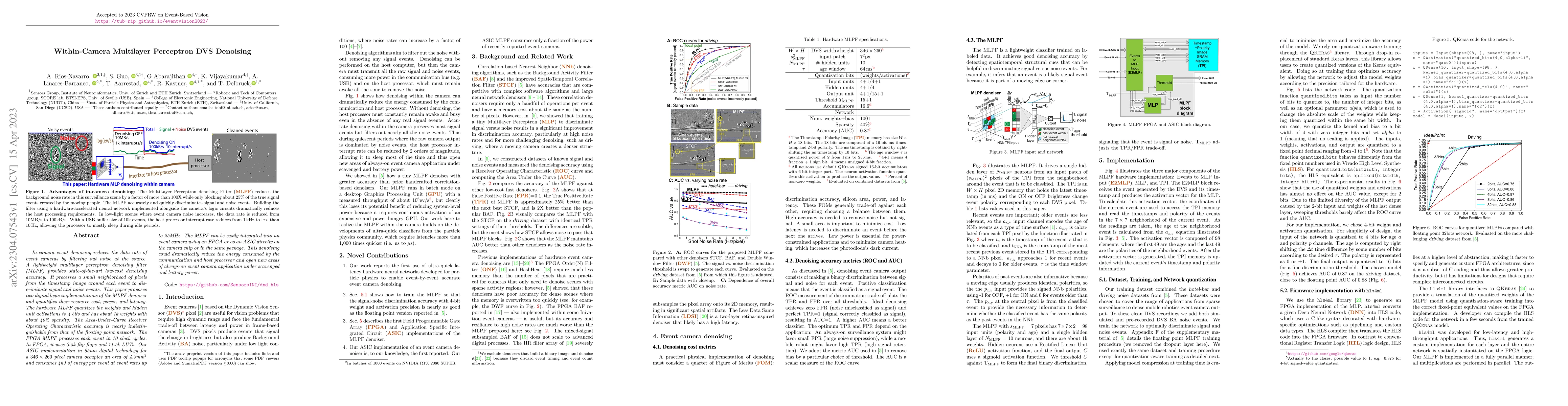Thumbnail for Within-Camera Multilayer Perceptron DVS Denoising