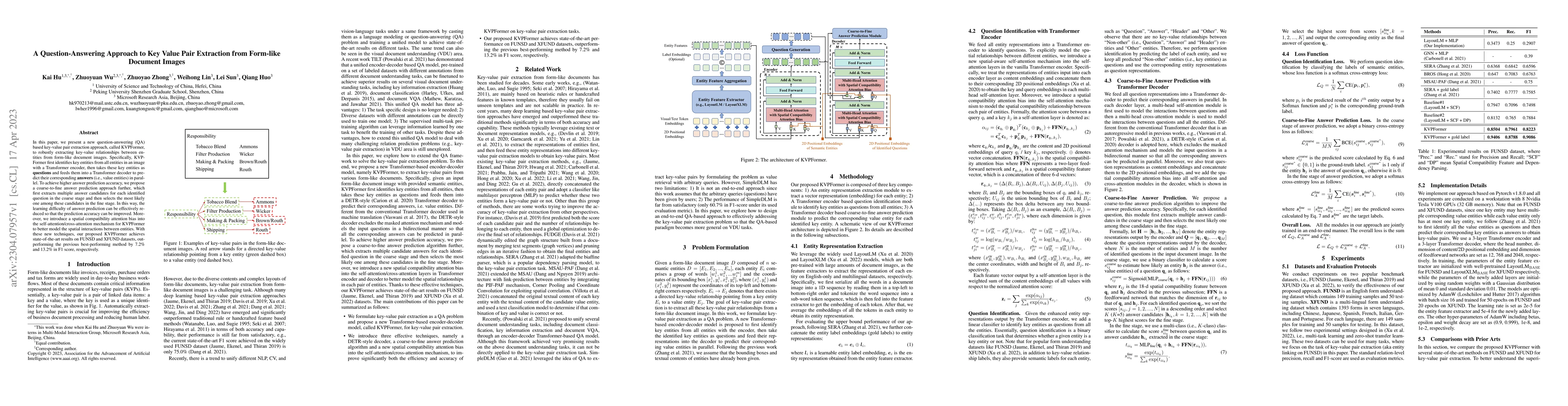 Thumbnail for A Question-Answering Approach to Key Value Pair Extraction from
  Form-like Document Images