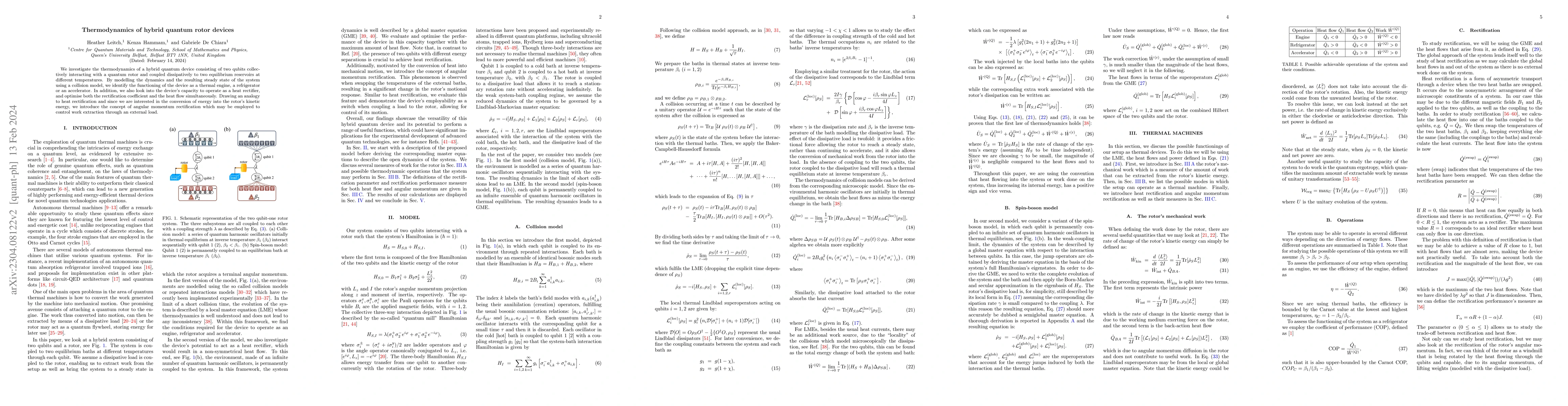 Thumbnail for Thermodynamics of hybrid quantum rotor devices
