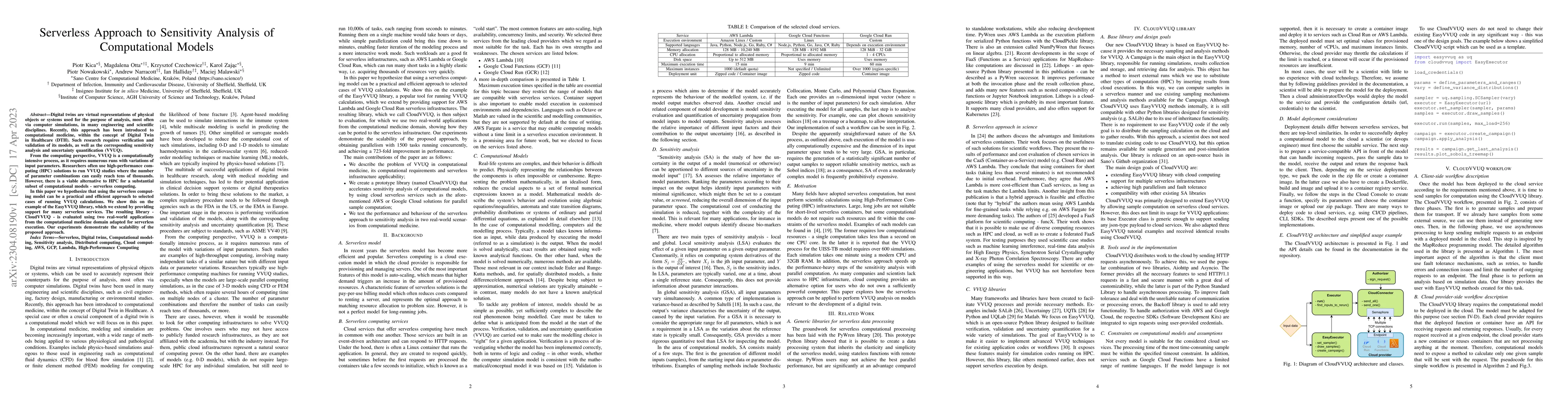 Thumbnail for Serverless Approach to Sensitivity Analysis of Computational Models