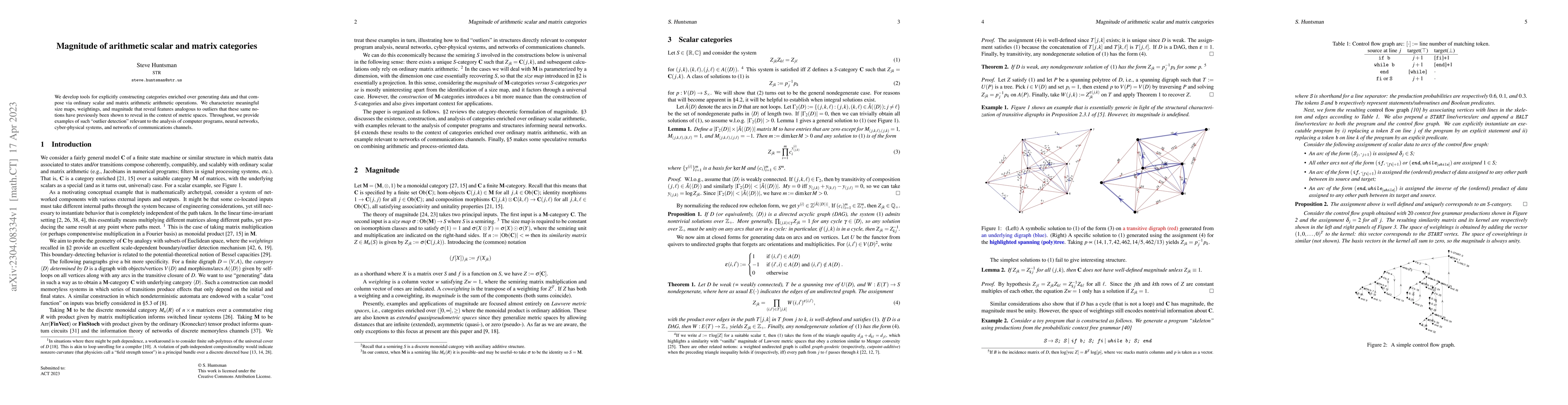 Thumbnail for Magnitude of arithmetic scalar and matrix categories
