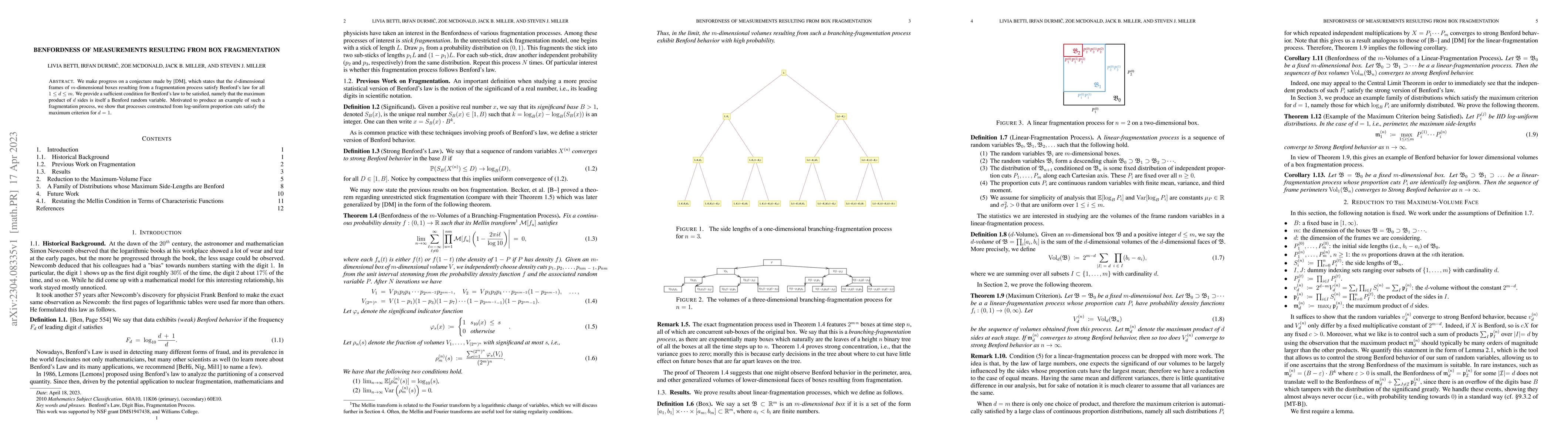 Thumbnail for Benfordness of Measurements Resulting from Box Fragmentation