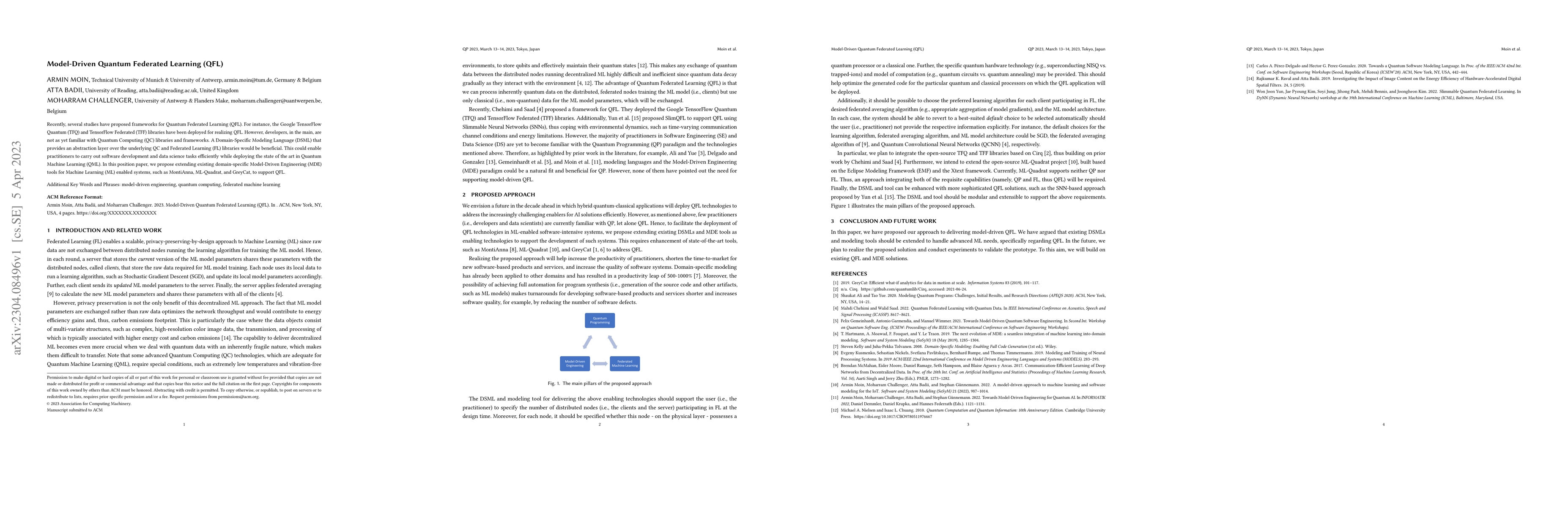 Thumbnail for Model-Driven Quantum Federated Learning (QFL)