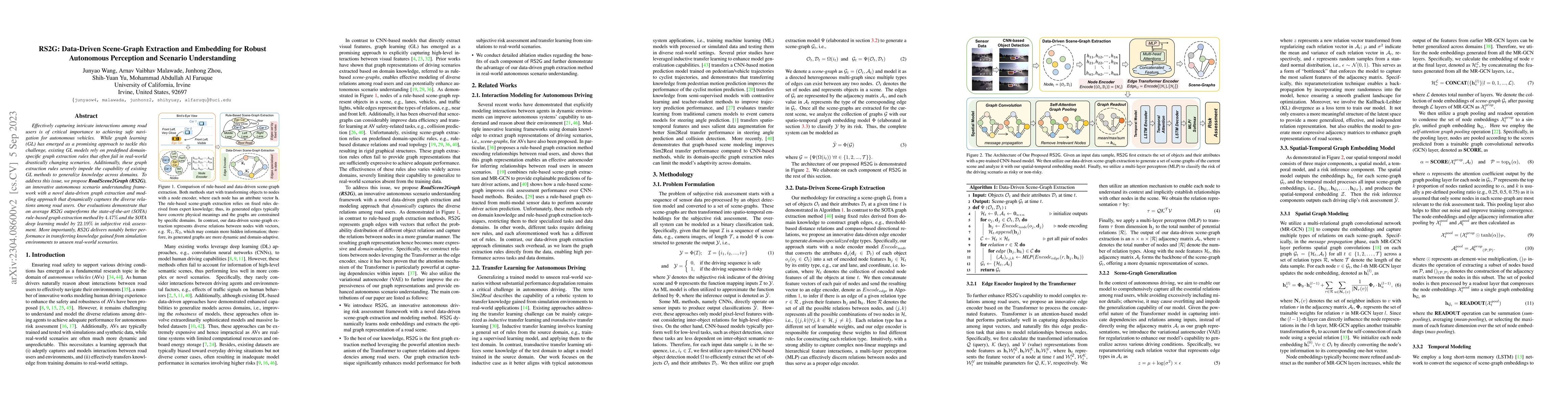 Thumbnail for RS2G: Data-Driven Scene-Graph Extraction and Embedding for Robust
  Autonomous Perception and Scenario Understanding