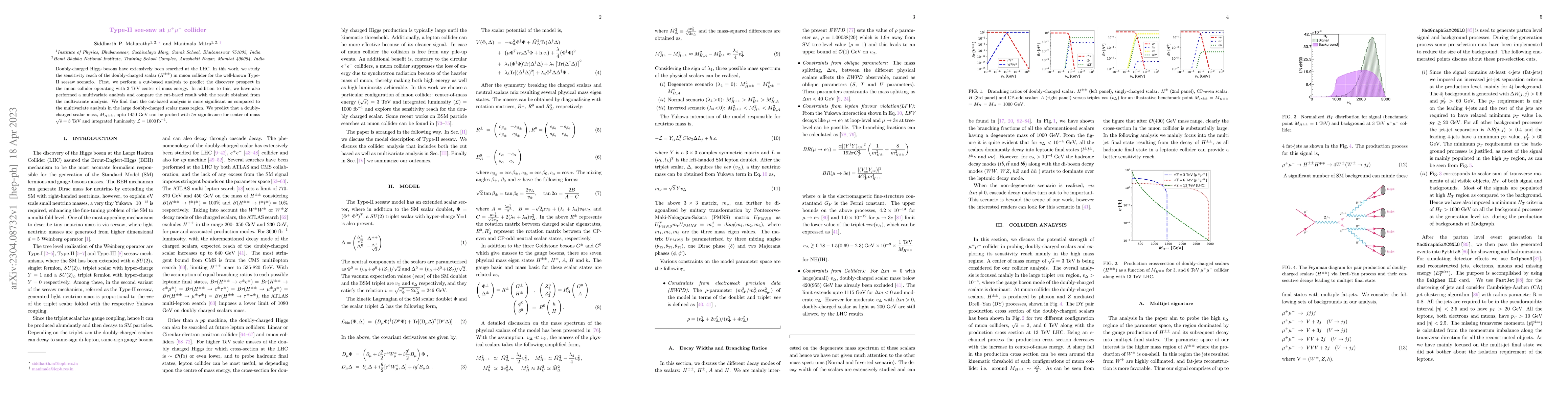 Thumbnail for Type-II see-saw at $\mu^+$$\mu^-$ collider
