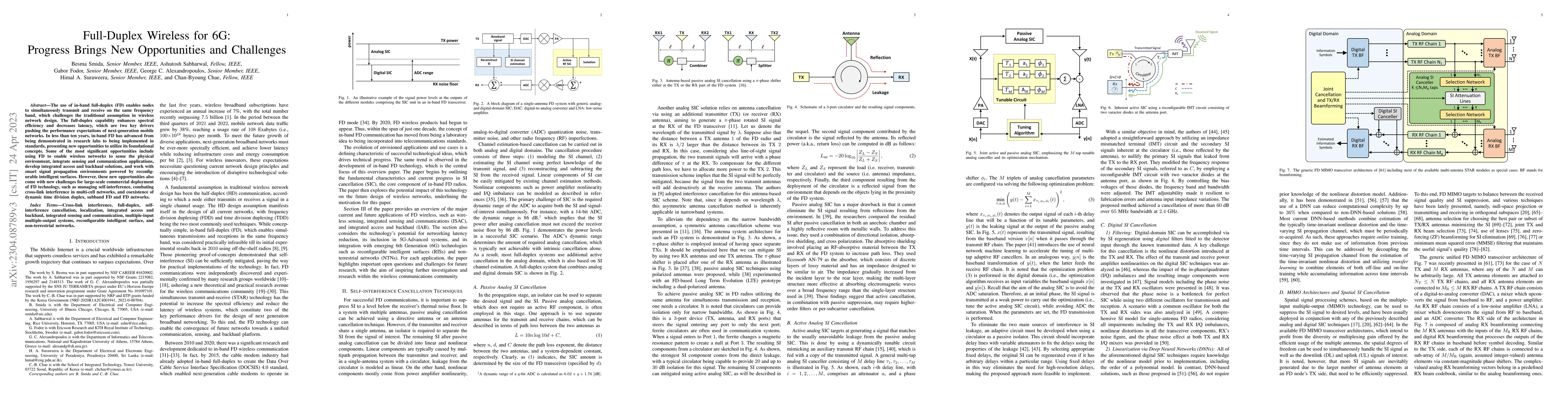 Thumbnail for Full-Duplex Wireless for 6G: Progress Brings New Opportunities and
  Challenges
