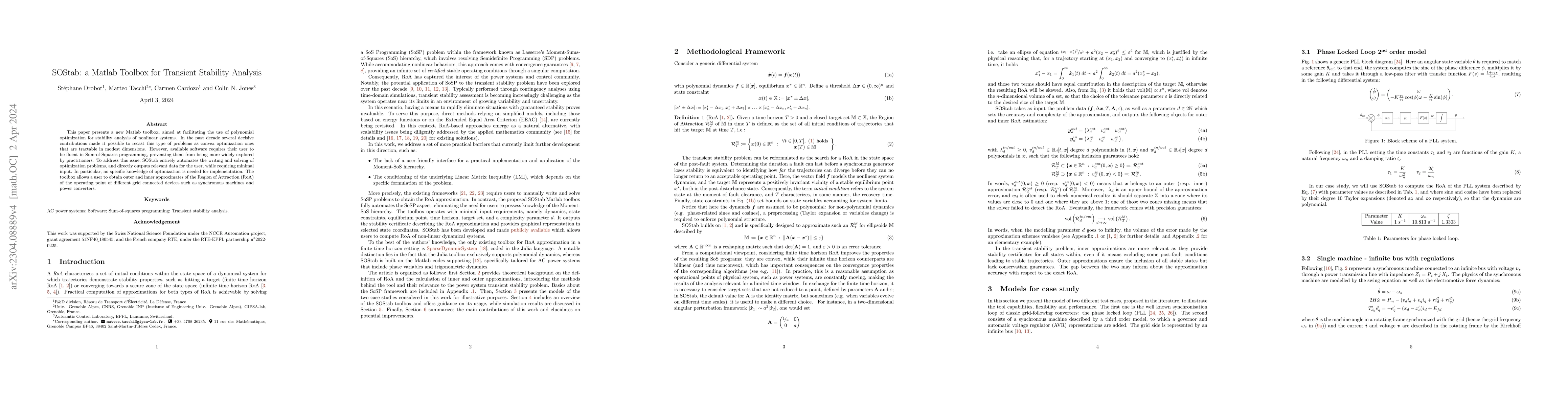 Thumbnail for SOStab: a Matlab Toolbox for Transient Stability Analysis