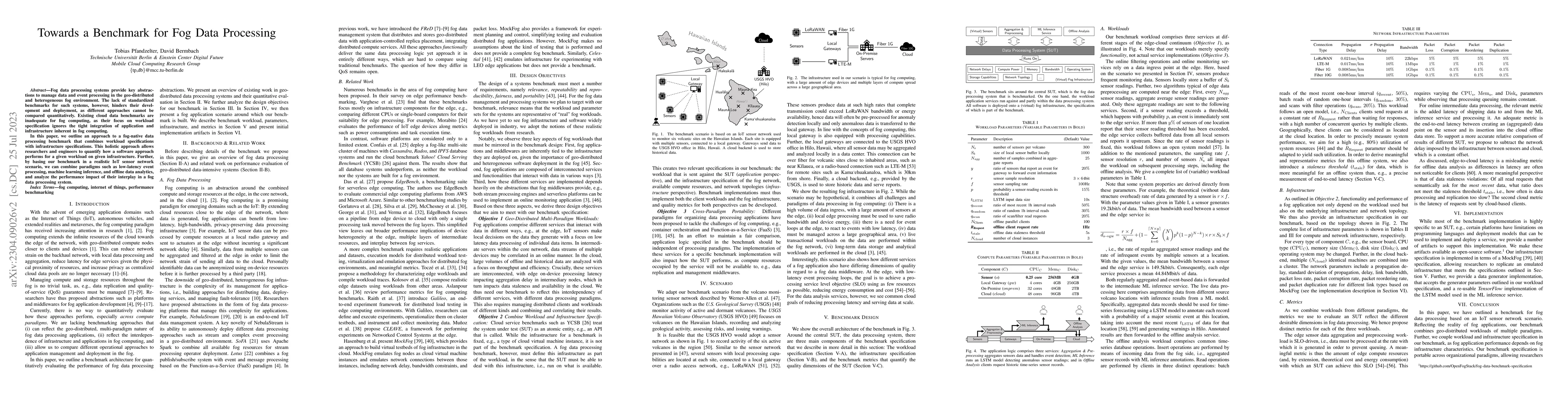 Thumbnail for Towards a Benchmark for Fog Data Processing