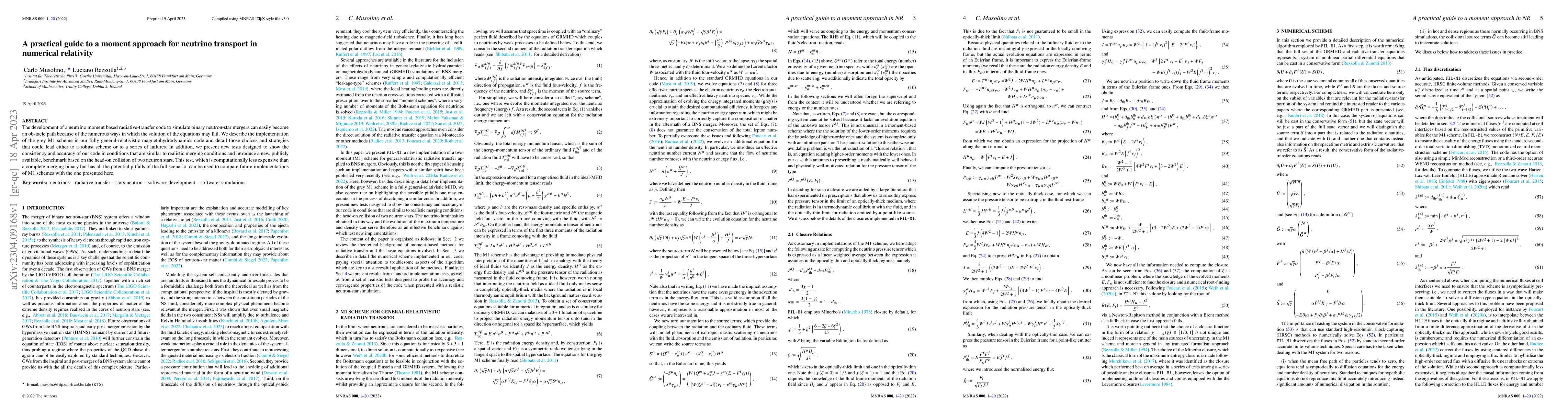 Thumbnail for A practical guide to a moment approach for neutrino transport in
  numerical relativity