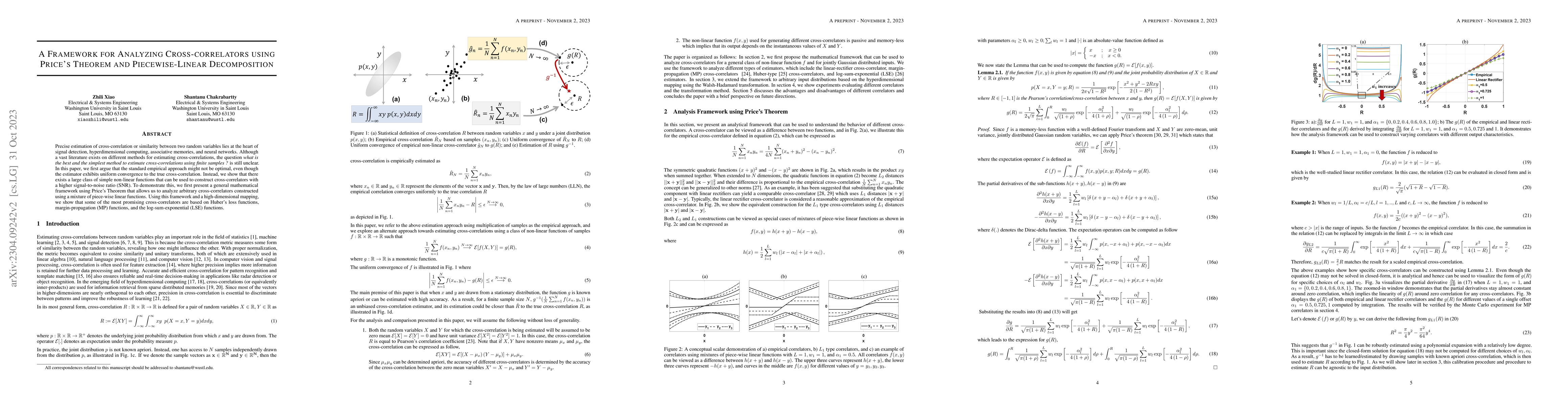 Thumbnail for A Framework for Analyzing Cross-correlators using Price's Theorem and
  Piecewise-Linear Decomposition
