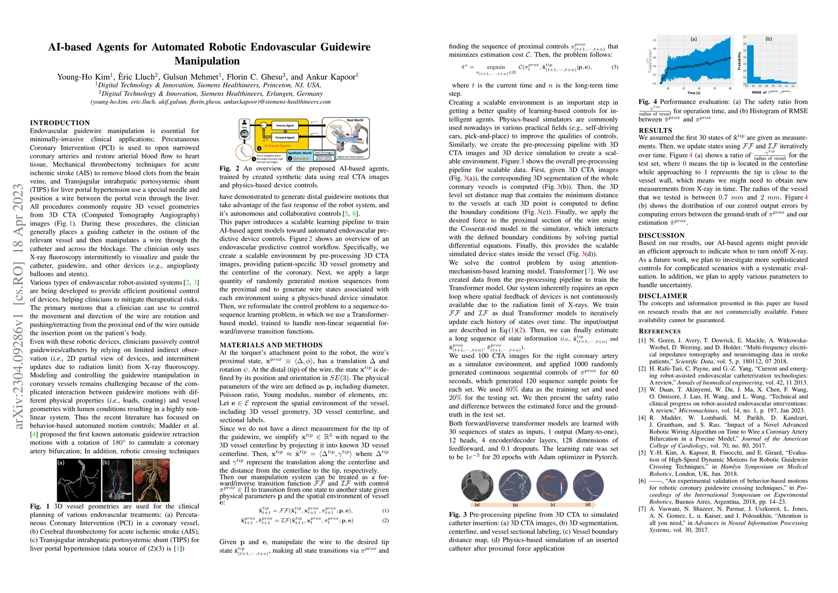 Thumbnail for AI-based Agents for Automated Robotic Endovascular Guidewire
  Manipulation