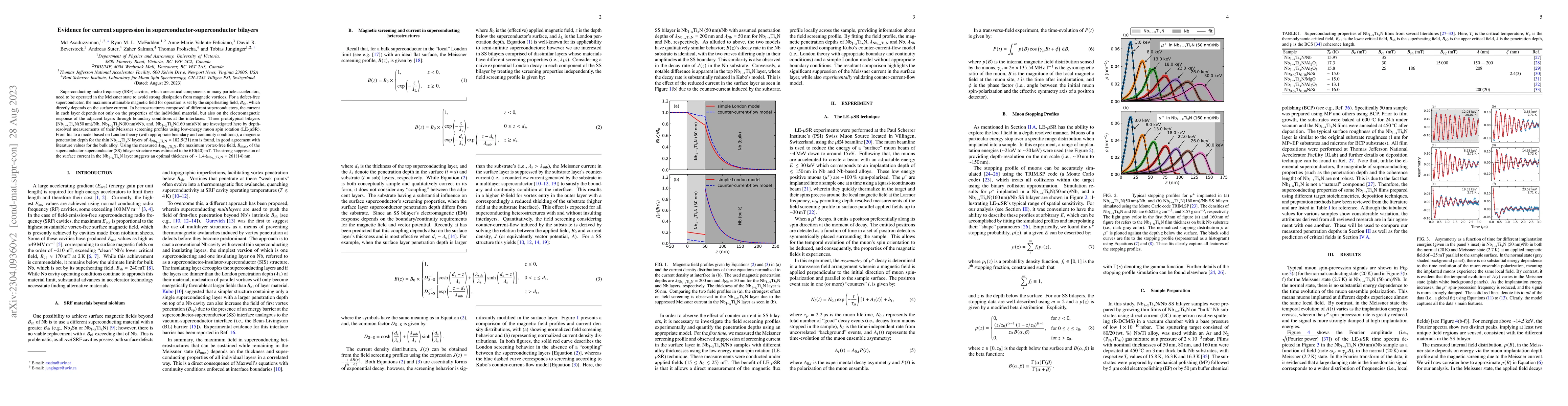Thumbnail for Evidence for current suppression in superconductor-superconductor
  bilayers