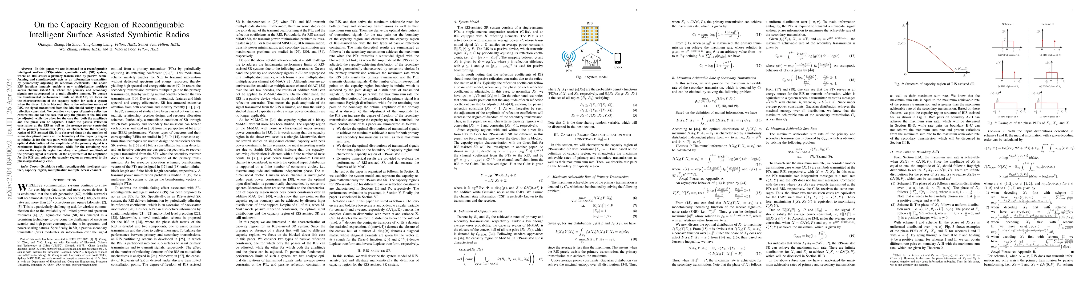 Thumbnail for On the Capacity Region of Reconfigurable Intelligent Surface Assisted
  Symbiotic Radios