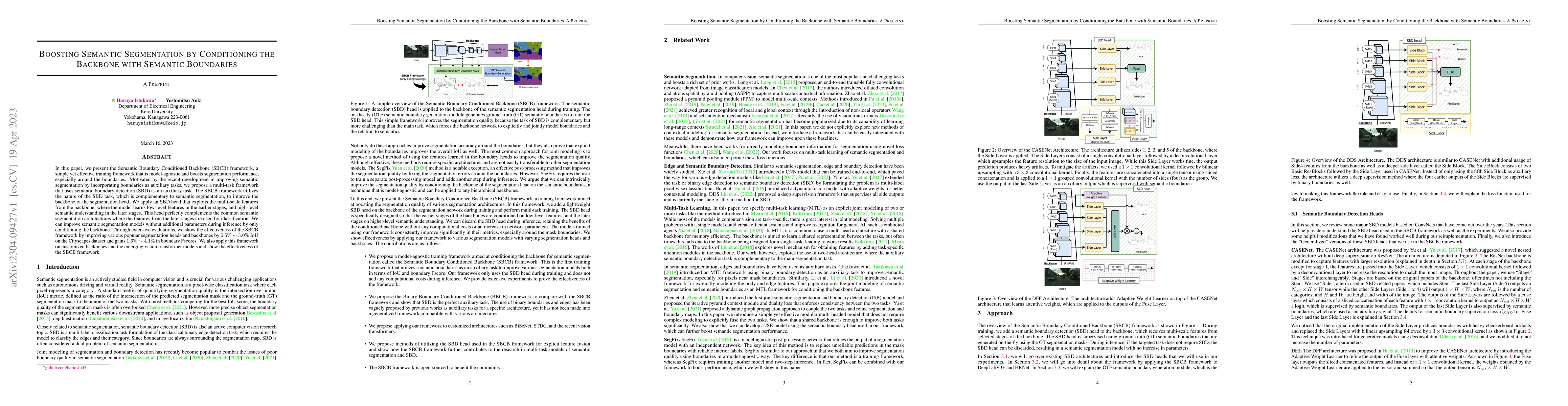 Thumbnail for Boosting Semantic Segmentation with Semantic Boundaries
