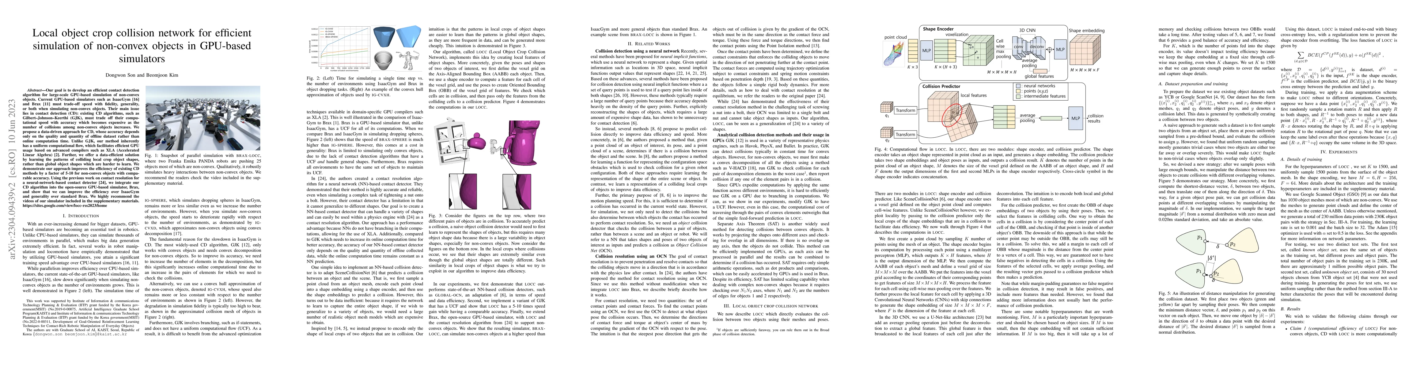 Thumbnail for Local object crop collision network for efficient simulation of
  non-convex objects in GPU-based simulators