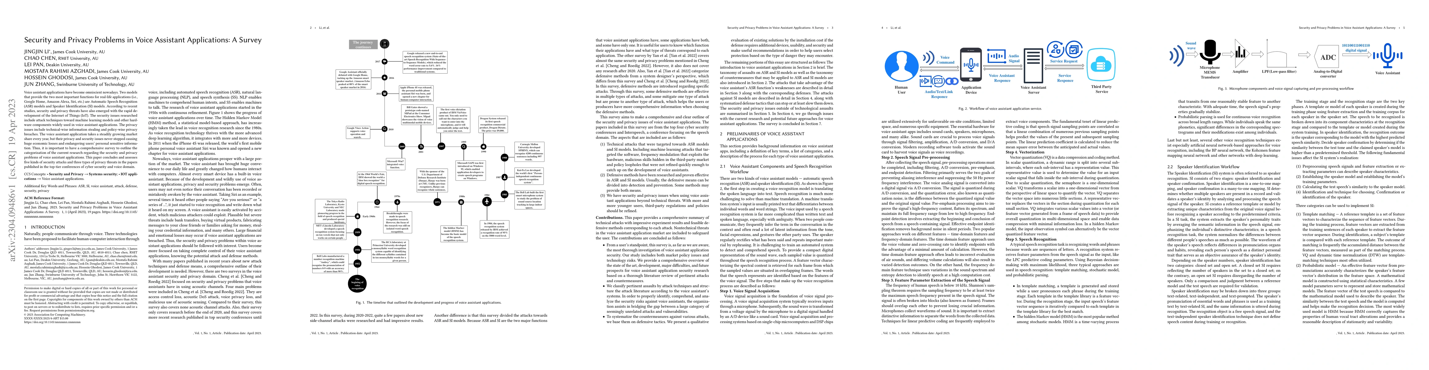 Thumbnail for Security and Privacy Problems in Voice Assistant Applications: A Survey