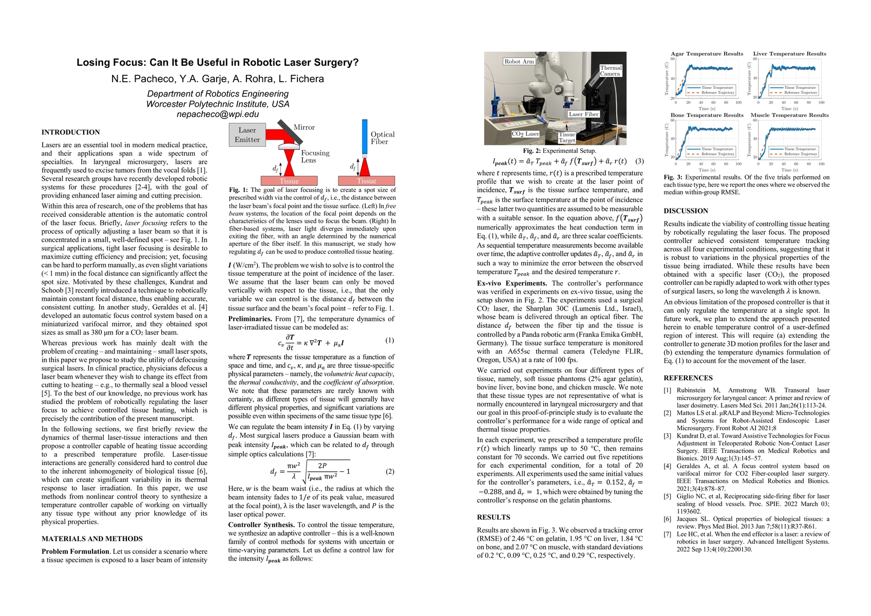 Thumbnail for Losing Focus: Can It Be Useful in Robotic Laser Surgery?