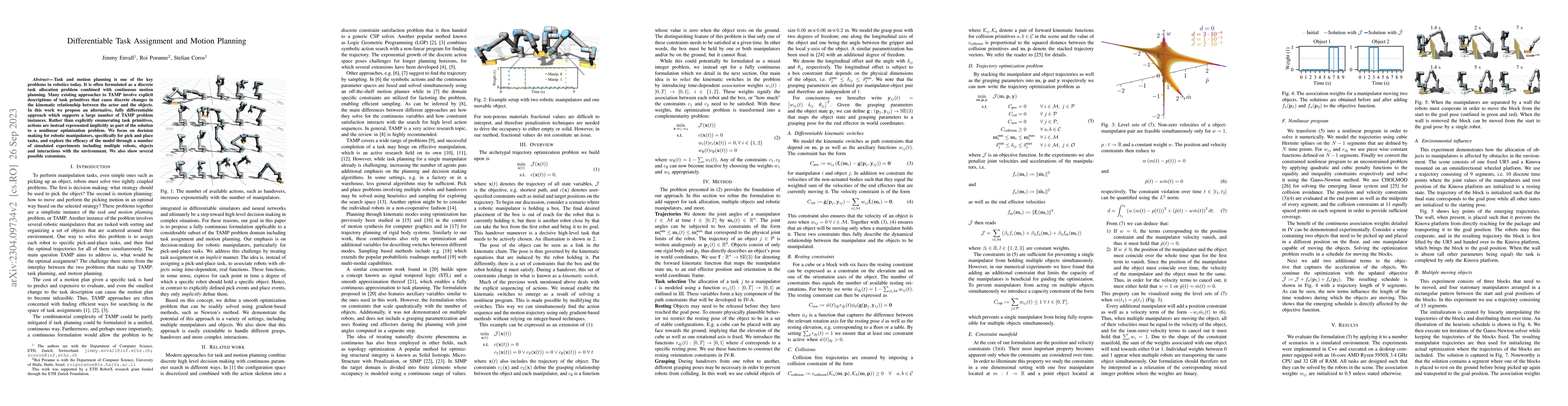 Thumbnail for Differentiable Task Assignment and Motion Planning