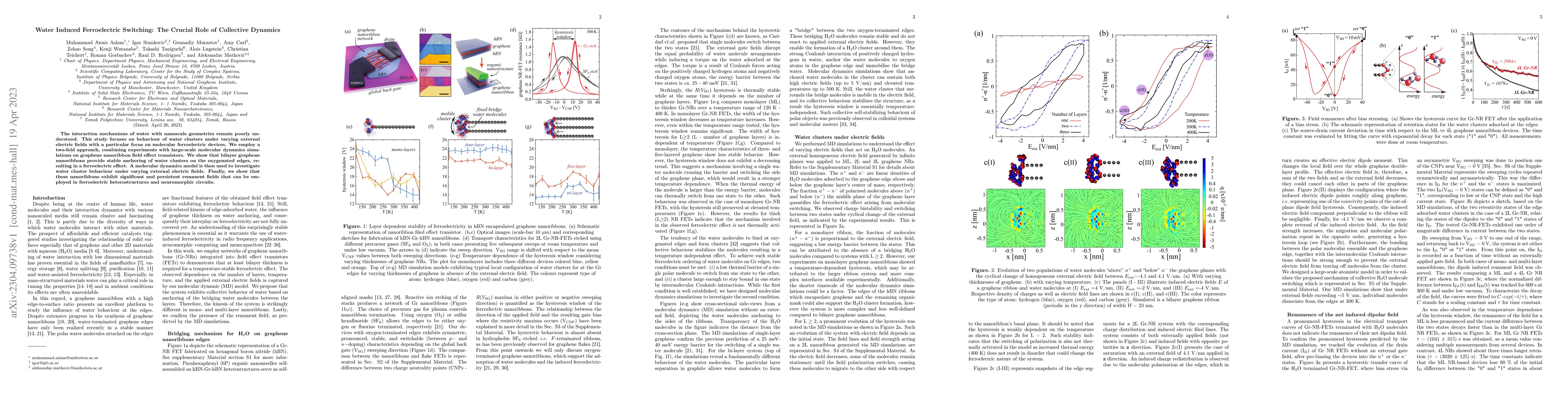 Thumbnail for Water Induced Ferroelectric Switching: The Crucial Role of Collective
  Dynamics