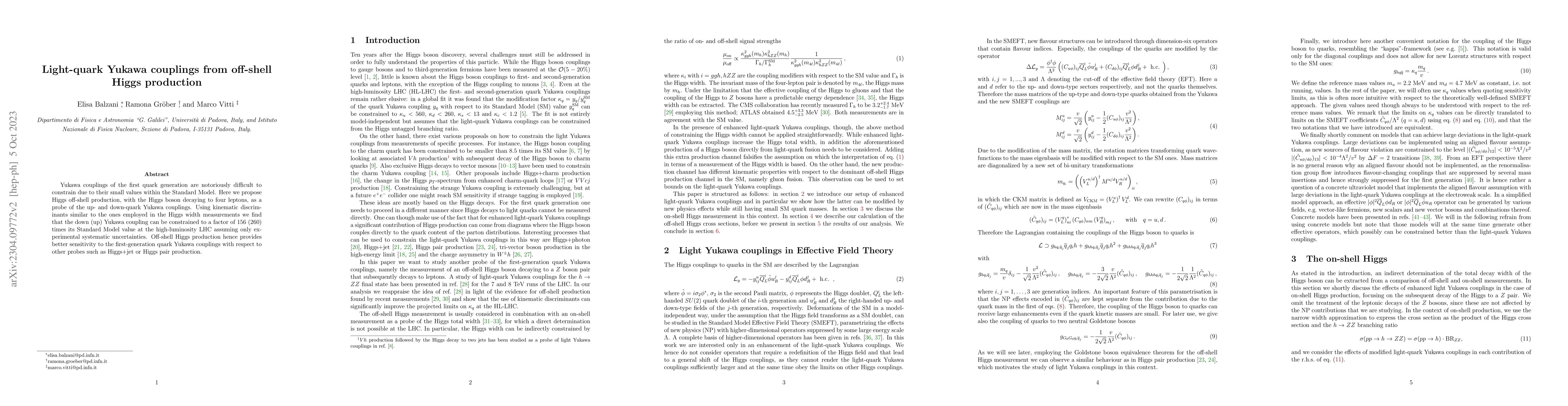 Thumbnail for Light-quark Yukawa couplings from off-shell Higgs production