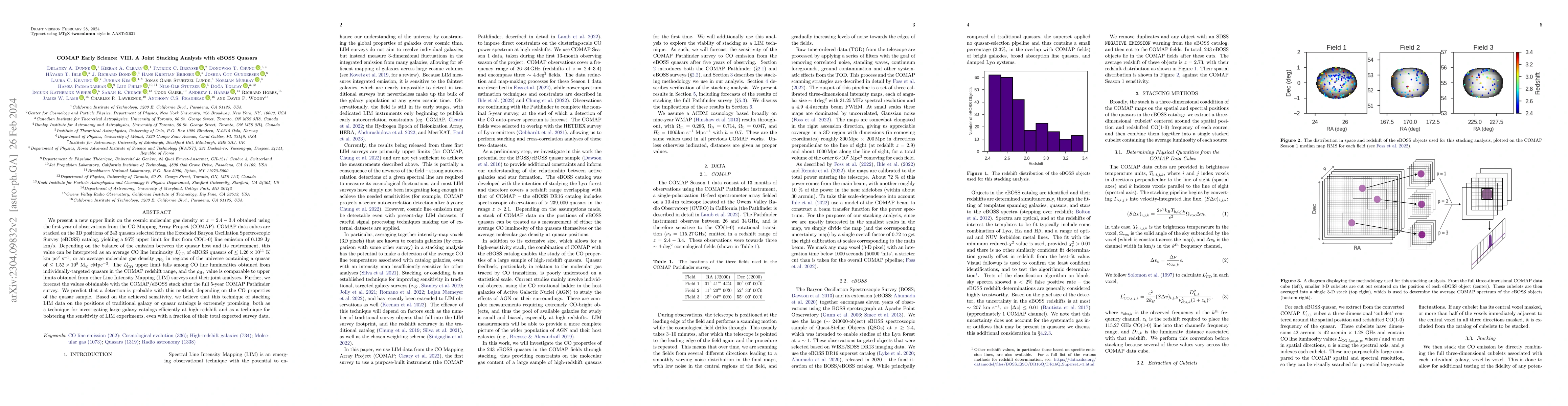 Thumbnail for COMAP Early Science: VIII. A Joint Stacking Analysis with eBOSS Quasars