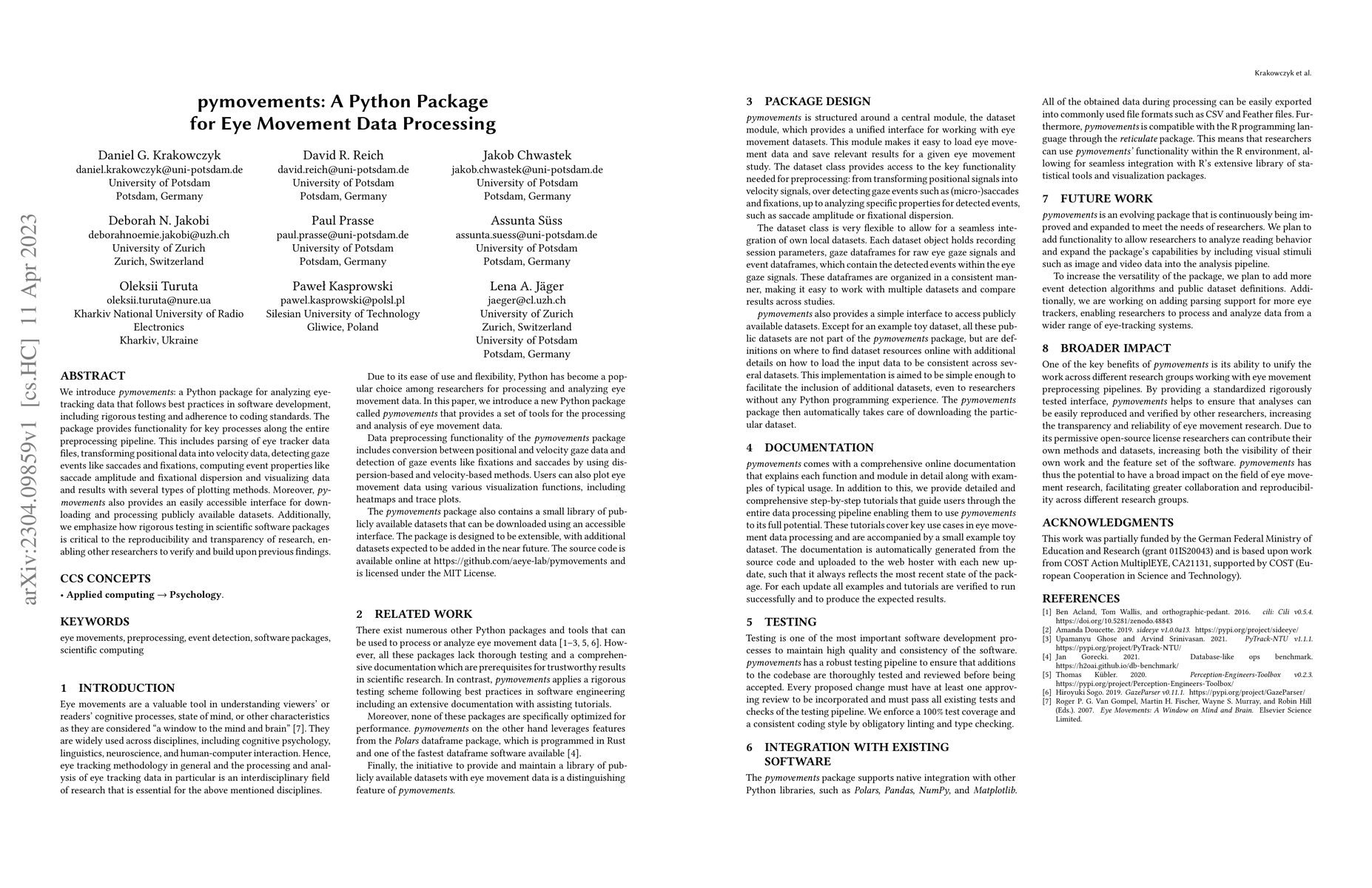 Thumbnail for pymovements: A Python Package for Eye Movement Data Processing