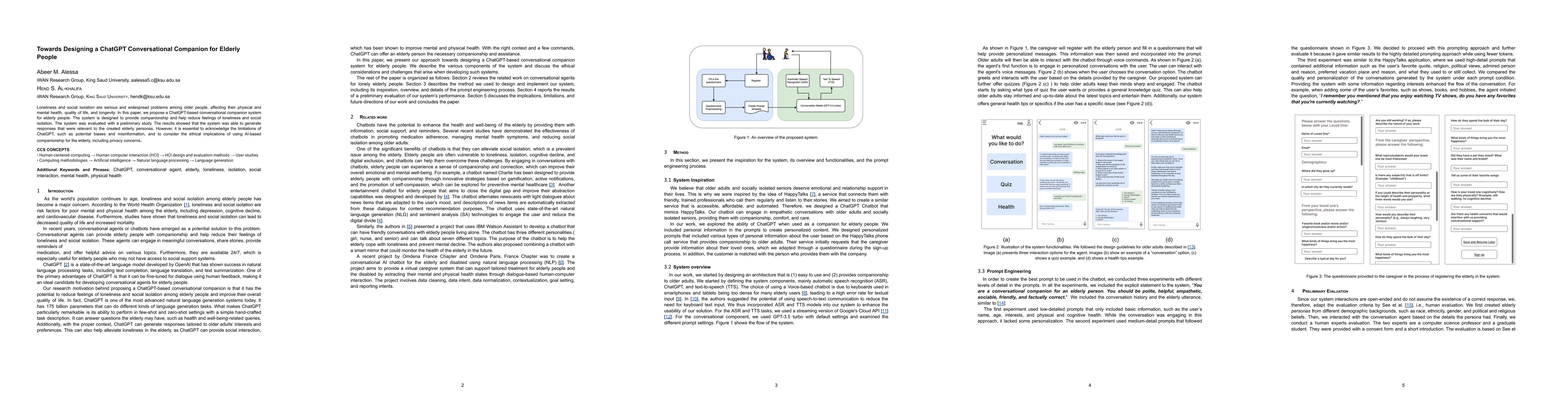 Thumbnail for Towards Designing a ChatGPT Conversational Companion for Elderly People
