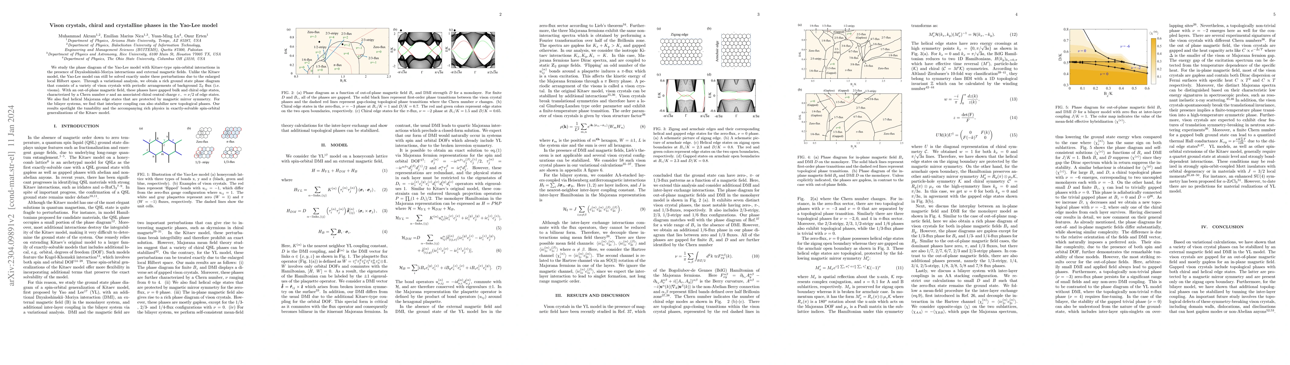 Thumbnail for Vison crystals, chiral and crystalline phases in the Yao-Lee model