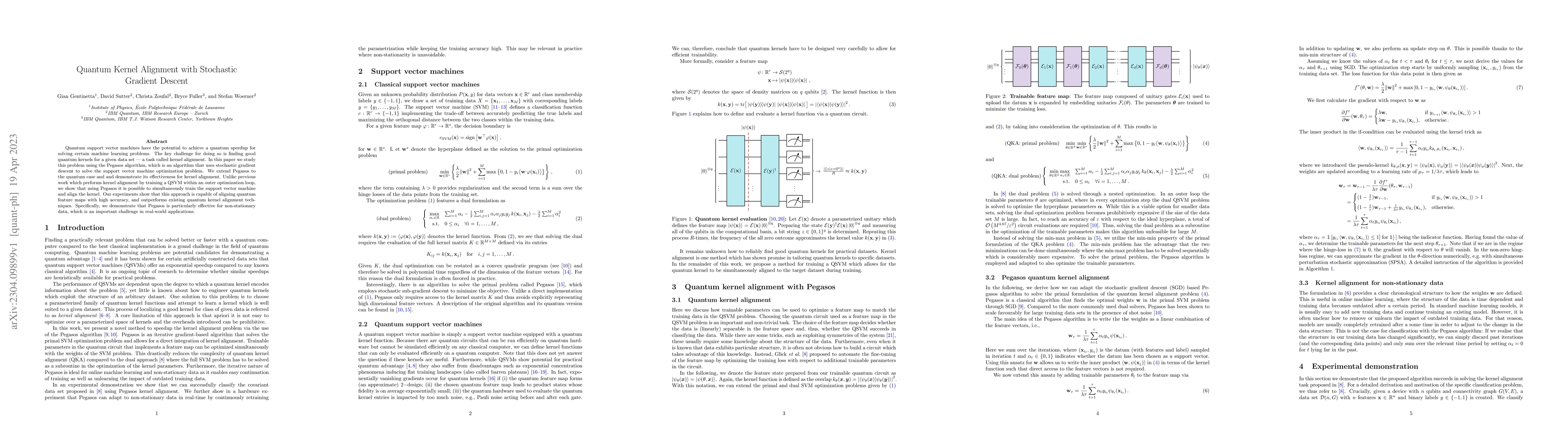 Thumbnail for Quantum Kernel Alignment with Stochastic Gradient Descent