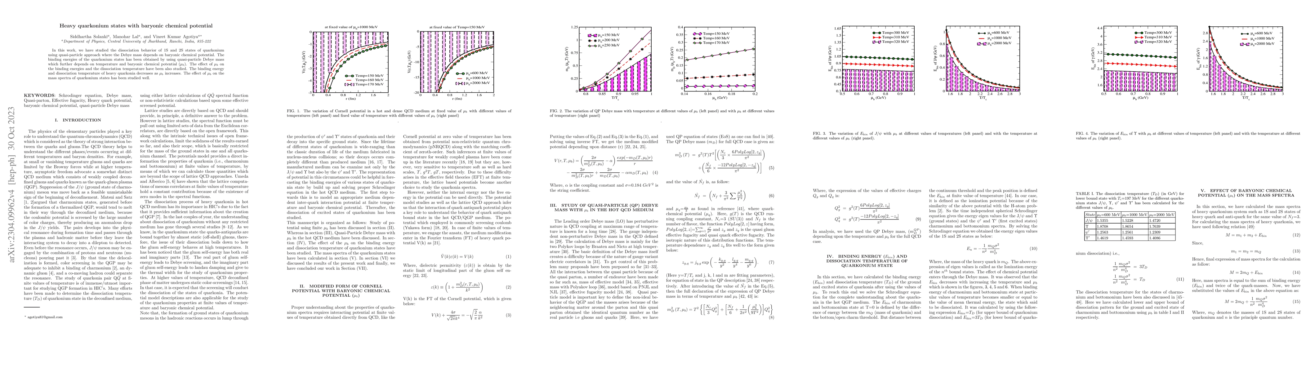 Thumbnail for Heavy quarkonium states with baryonic chemical potential