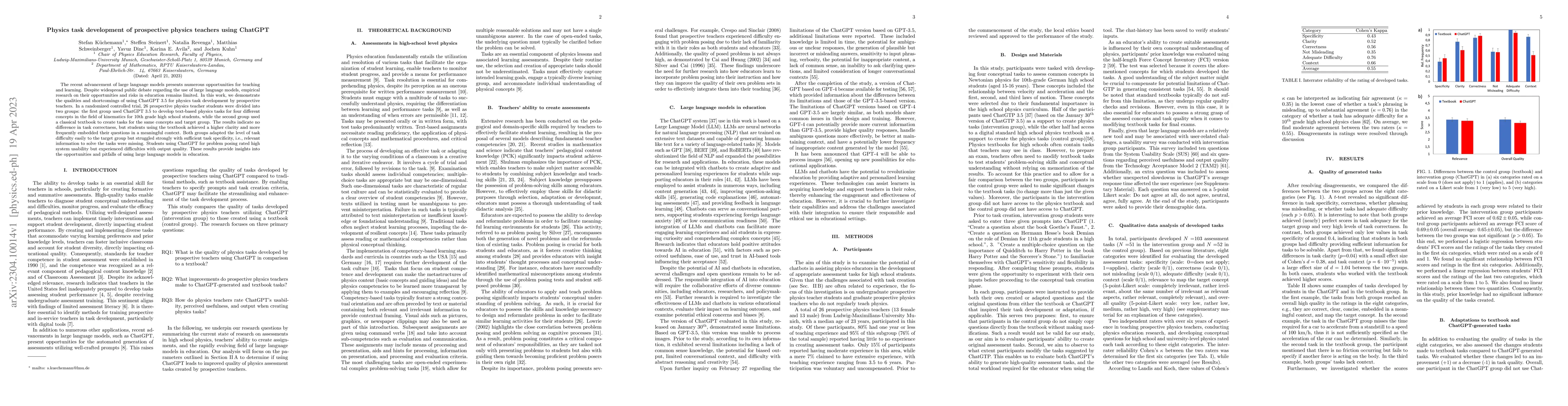Thumbnail for Physics task development of prospective physics teachers using ChatGPT