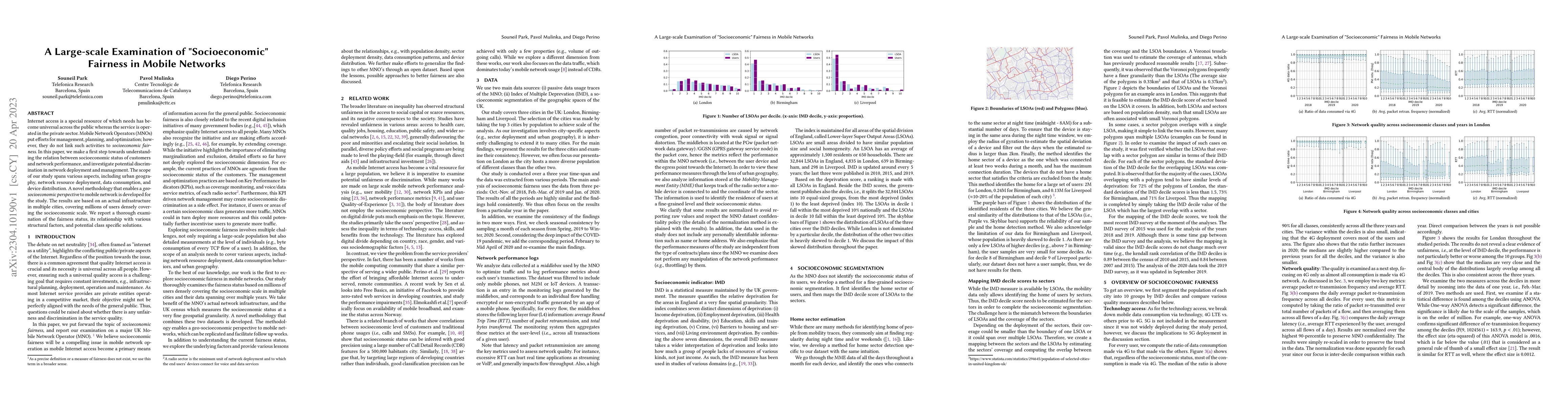 Thumbnail for A Large-scale Examination of "Socioeconomic" Fairness in Mobile Networks