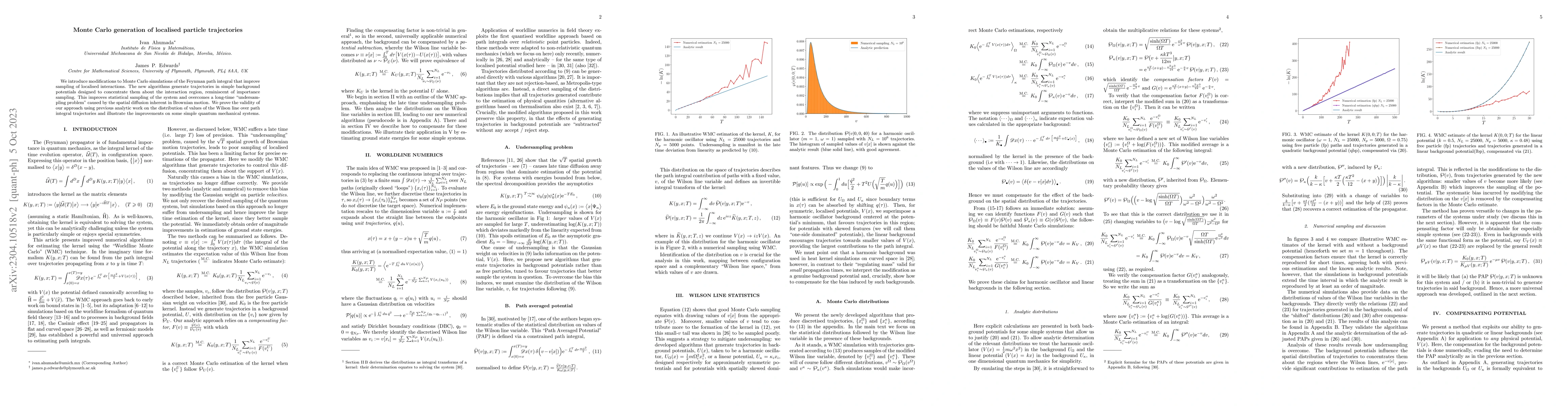 Thumbnail for Monte Carlo generation of localised particle trajectories