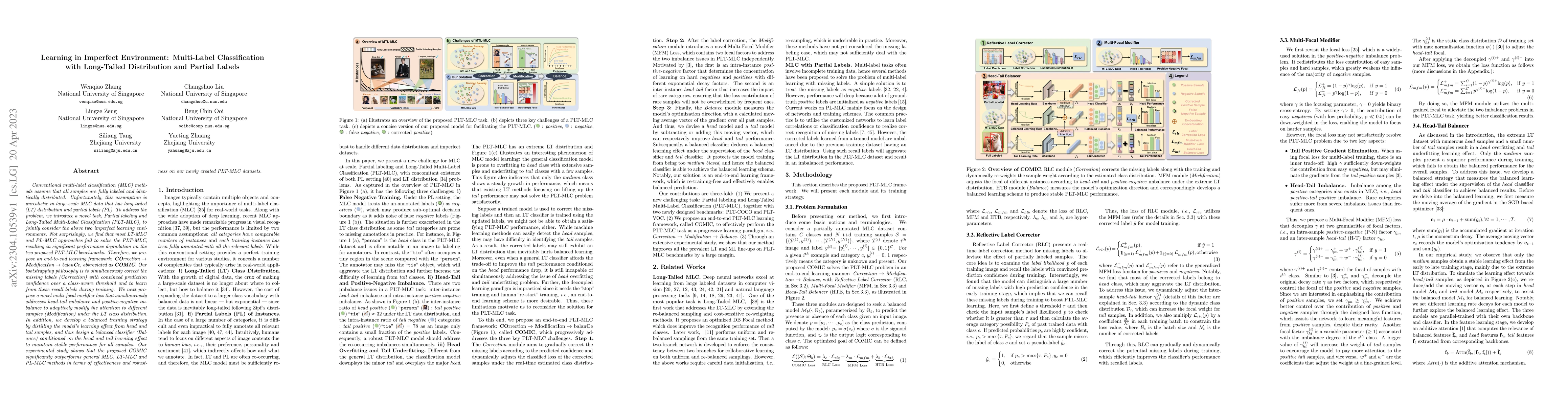 Thumbnail for Learning in Imperfect Environment: Multi-Label Classification with
  Long-Tailed Distribution and Partial Labels