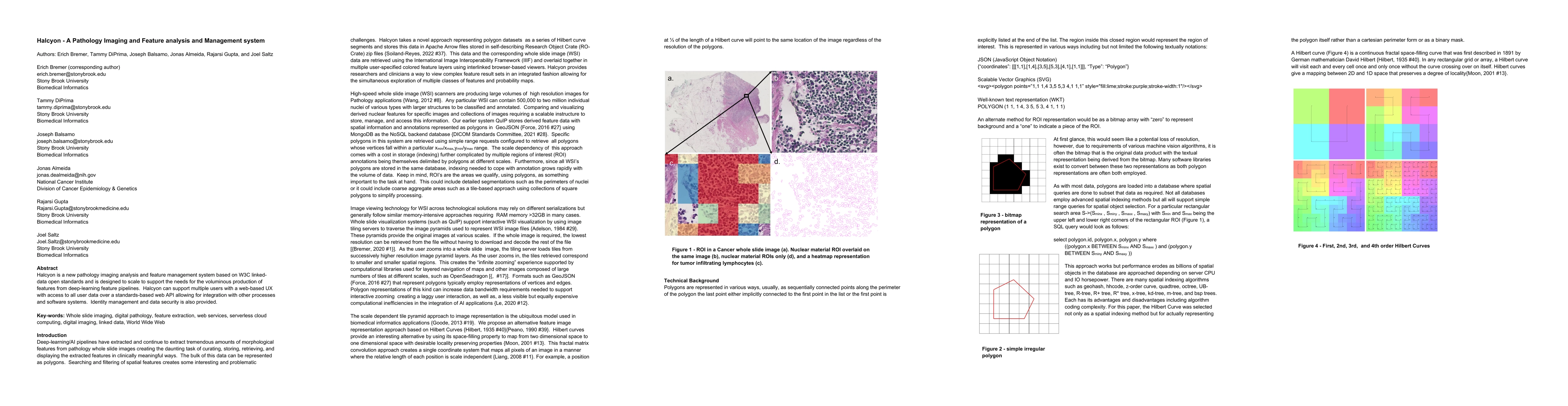 Thumbnail for Halcyon -- A Pathology Imaging and Feature analysis and Management
  System