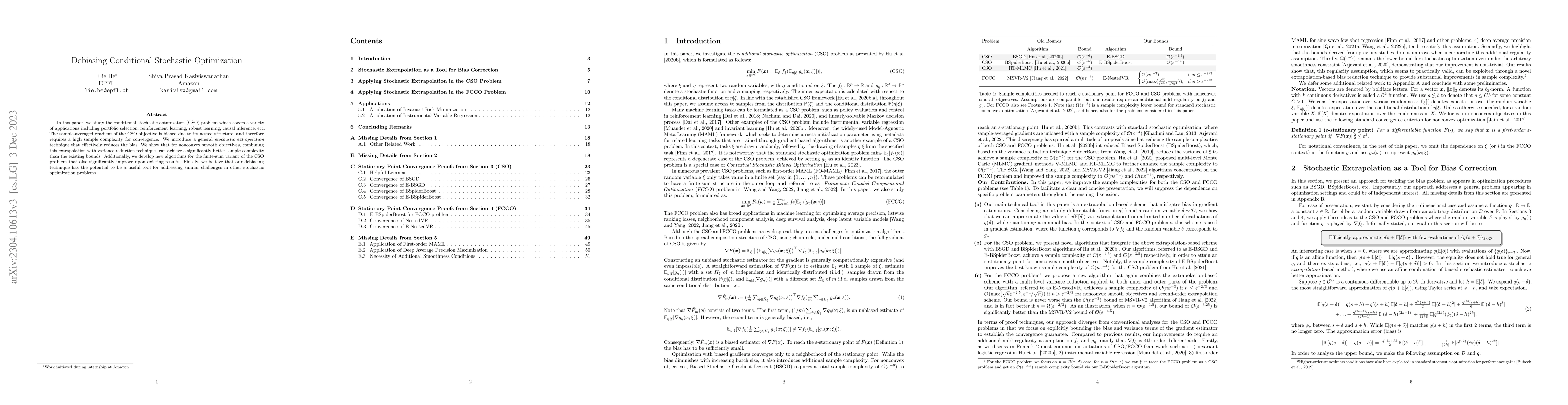 Thumbnail for Debiasing Conditional Stochastic Optimization