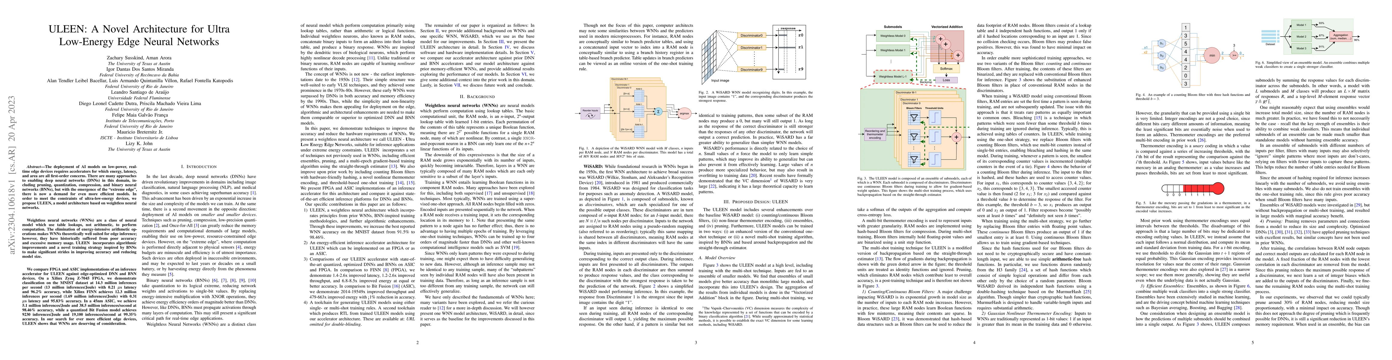 Thumbnail for ULEEN: A Novel Architecture for Ultra Low-Energy Edge Neural Networks