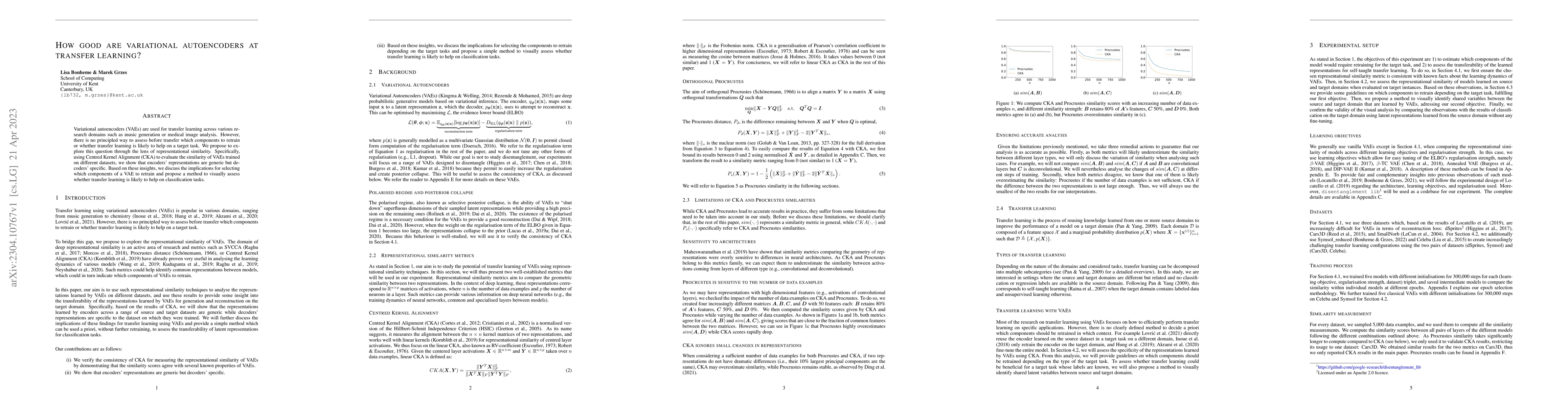 Thumbnail for How good are variational autoencoders at transfer learning?