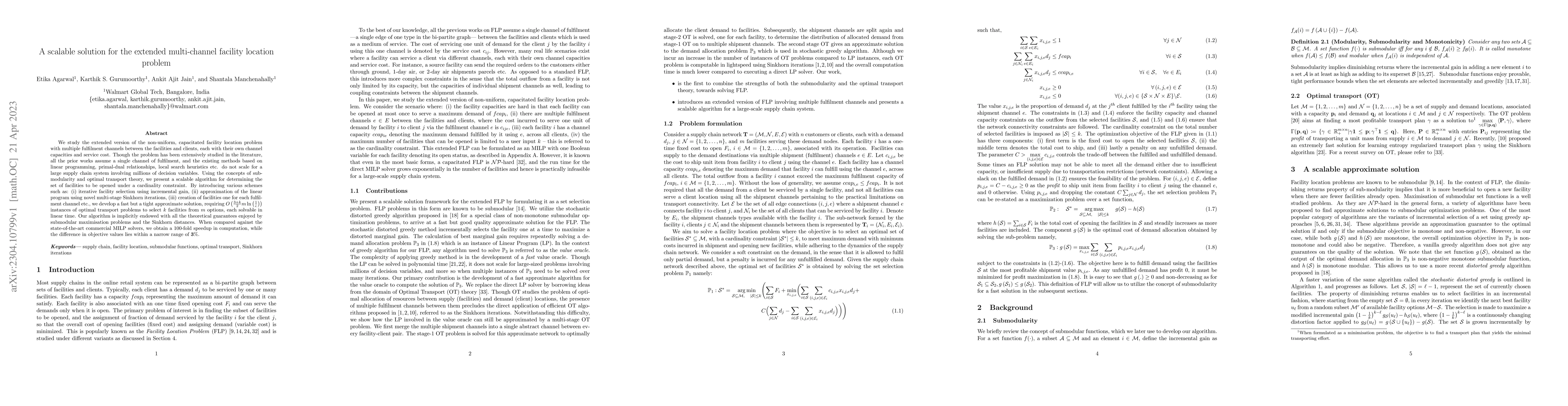 Thumbnail for A scalable solution for the extended multi-channel facility location
  problem