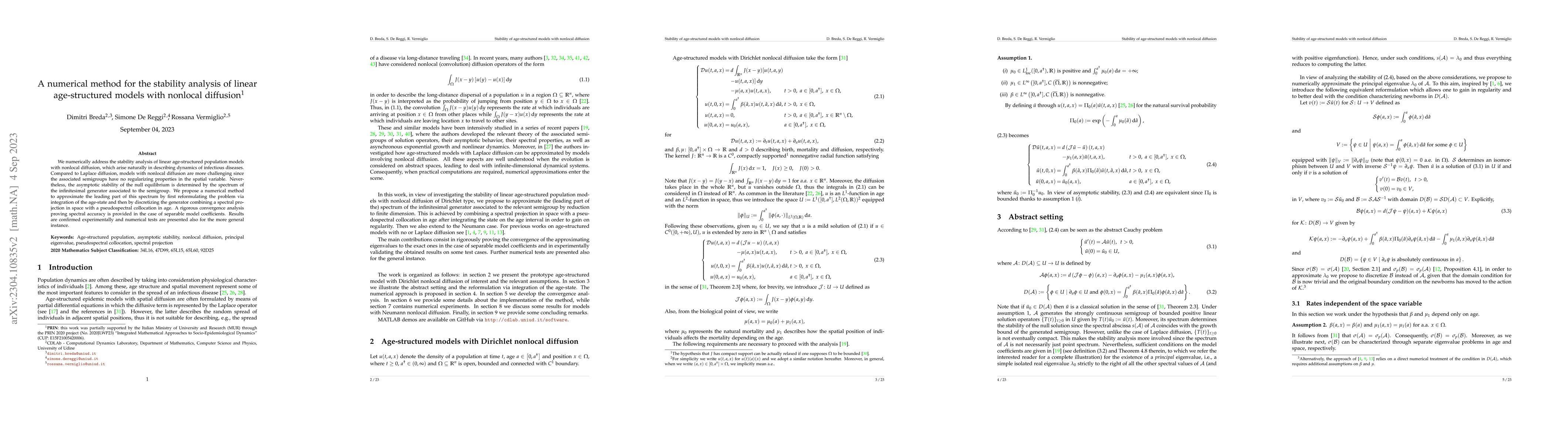 Thumbnail for A numerical method for the stability analysis of linear age-structured
  models with nonlocal diffusion