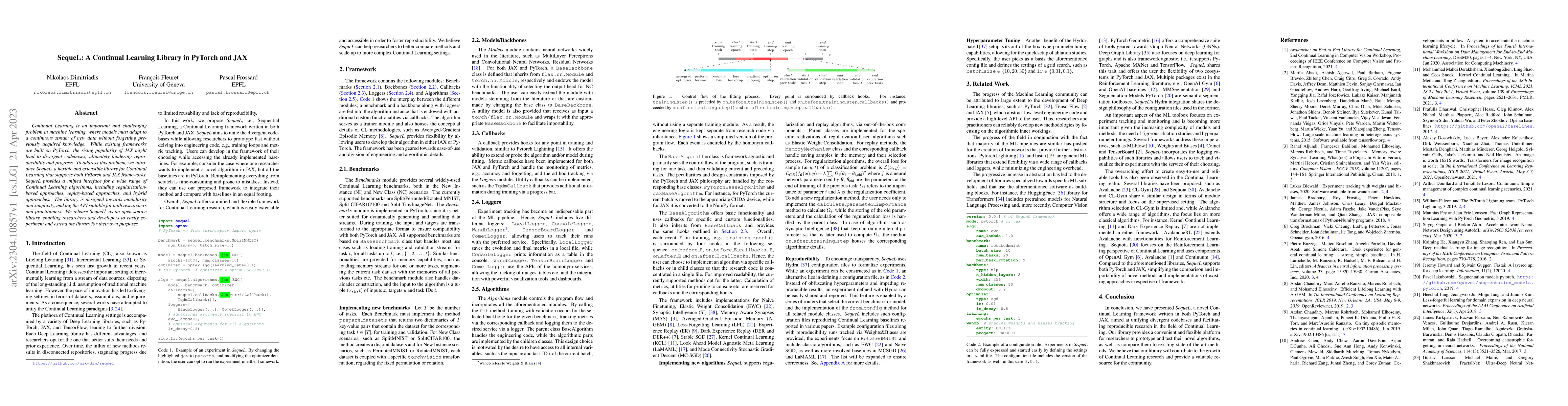 Thumbnail for SequeL: A Continual Learning Library in PyTorch and JAX