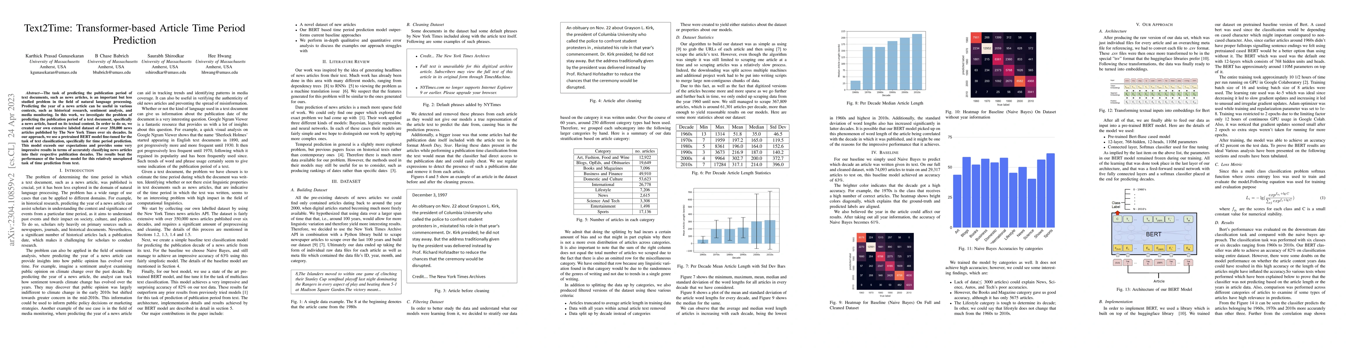 Thumbnail for Text2Time: Transformer-based Article Time Period Prediction