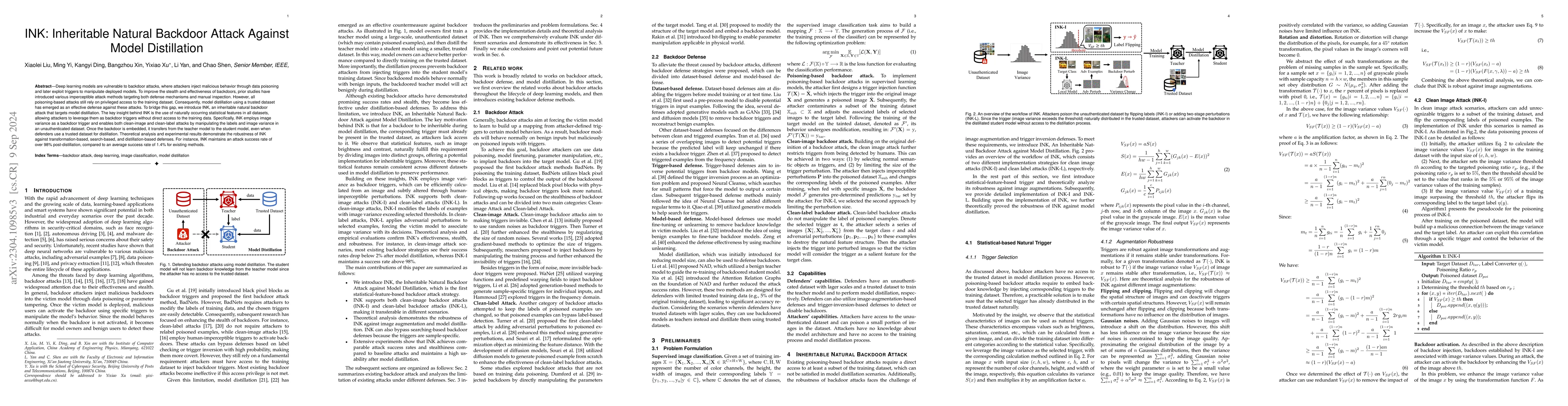 Thumbnail for RSBA: Robust Statistical Backdoor Attack under Privilege-Constrained
  Scenarios