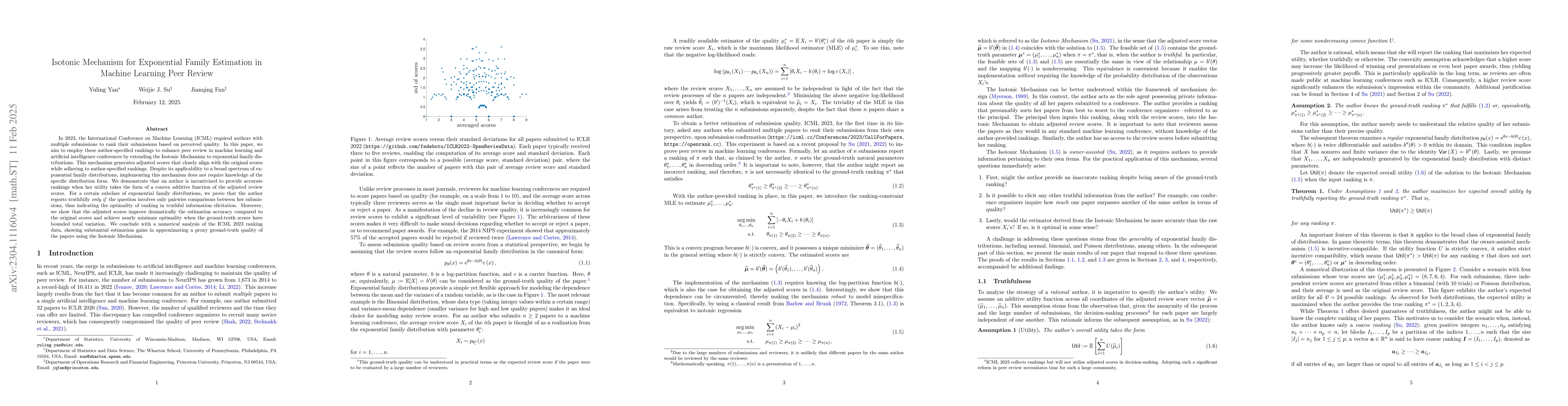 Thumbnail for The Isotonic Mechanism for Exponential Family Estimation
