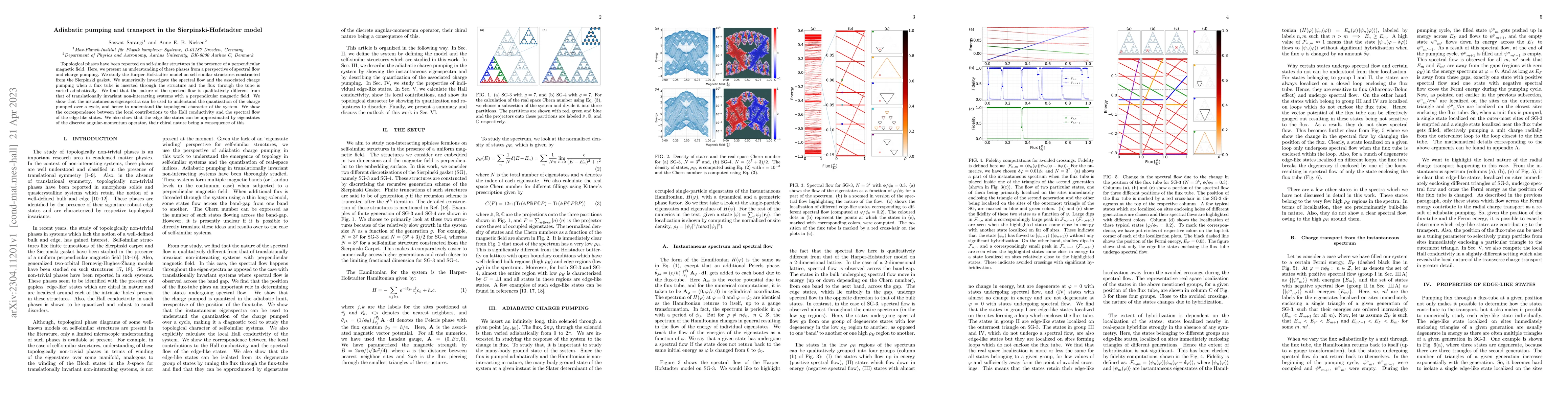 Thumbnail for Adiabatic pumping and transport in the Sierpinski-Hofstadter model