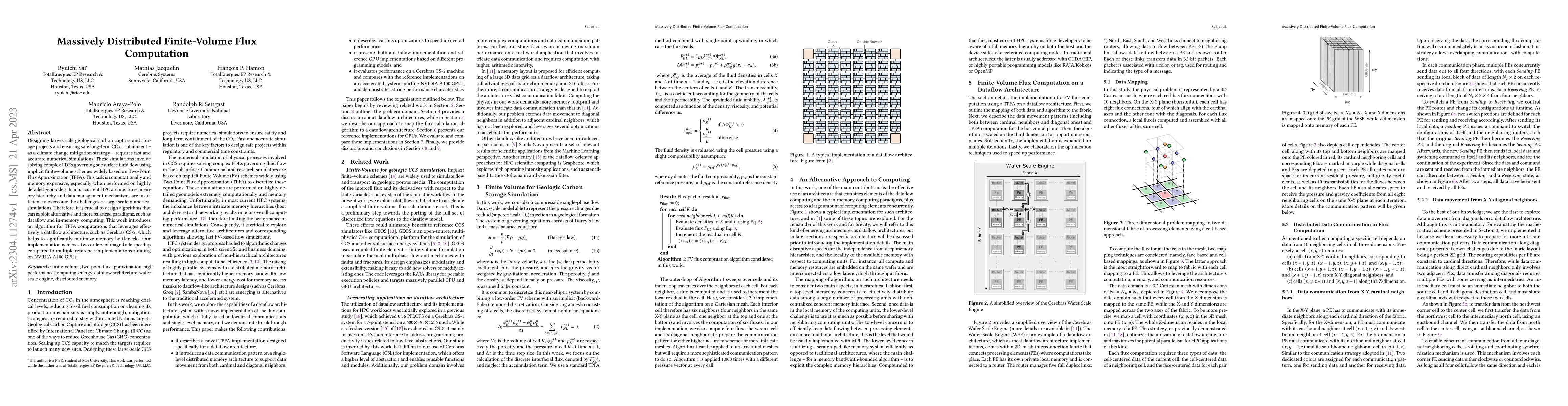 Thumbnail for Massively Distributed Finite-Volume Flux Computation