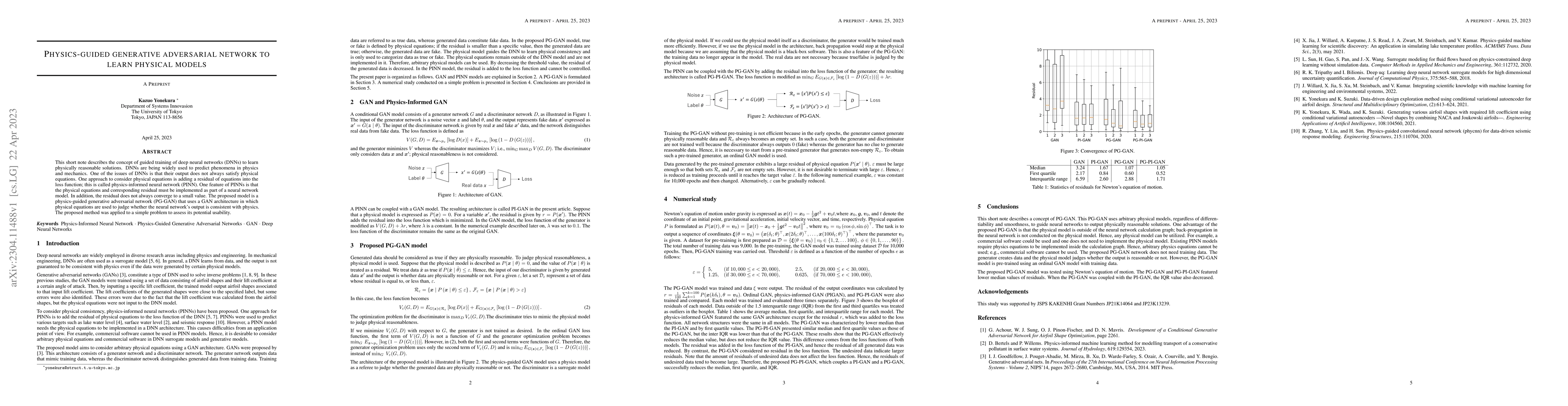 Thumbnail for Physics-guided generative adversarial network to learn physical models