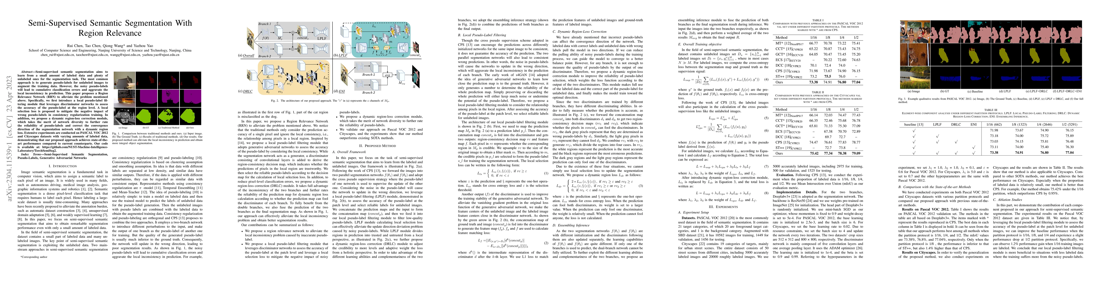 Thumbnail for Semi-Supervised Semantic Segmentation With Region Relevance
