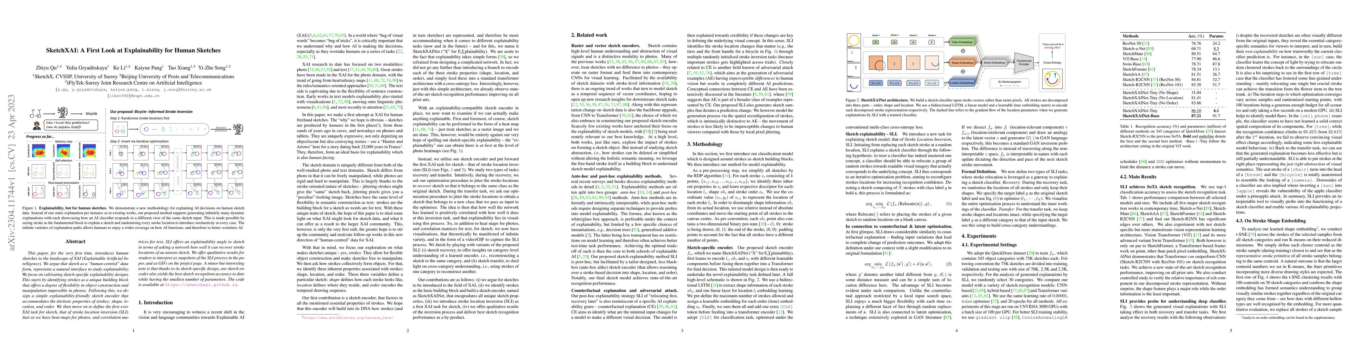 Thumbnail for SketchXAI: A First Look at Explainability for Human Sketches